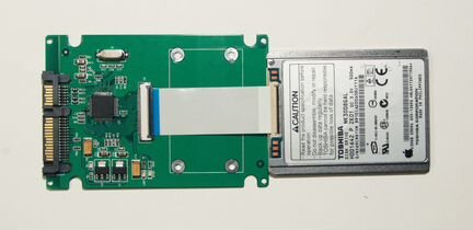 ZIF в SATA переходник, адаптер (40 pin)