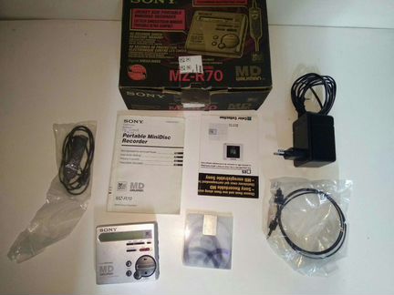 Sony MZ-R70 MD плеер пишущий