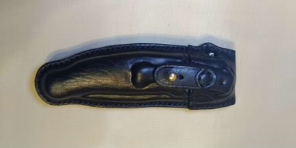 Чехол для ножа из натуральной кожи ручной работы