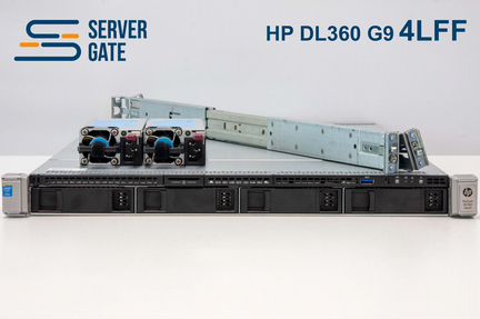 HP DL360 G9 4LFF 2x E5-2650v4 128 GB