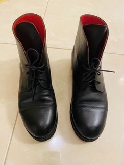 Ботинки Vanlim чёрные кожаные