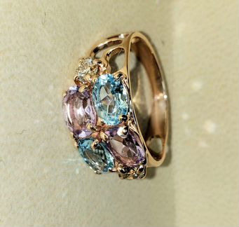 Кольцо золотое Россия