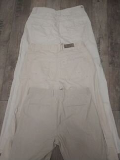 Брюки светлые х/б Reserved