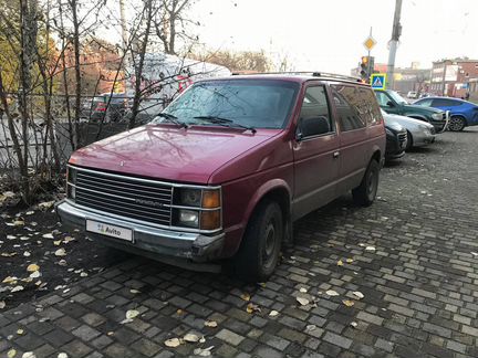 Plymouth Voyager 2.5 AT, 1986, 65 000 км