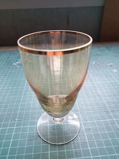 Бокалы с позолотой