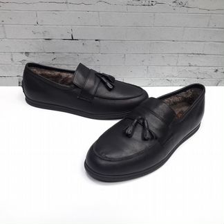 Мужские топсайдеры натуральная кожа натуральный ме