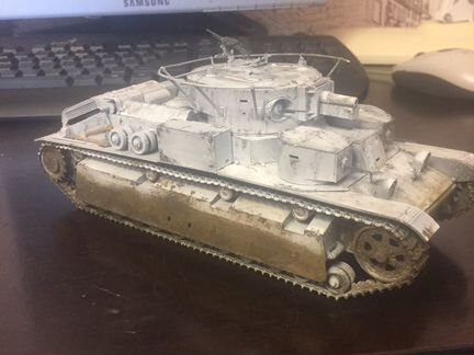 Модель танка Т-28