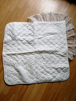 Конверт на выписку молочного цвета