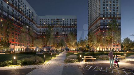 3-к квартира, 66.6 м², 4/16 эт.