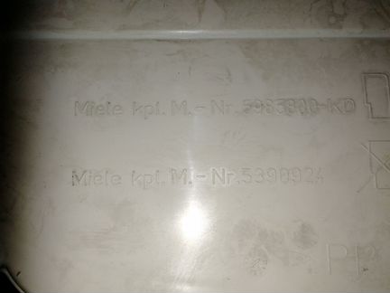 Запчасти от стиральной машины miele