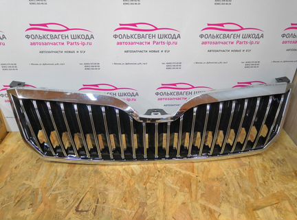 Решетка радиатора Шкода Суперб2 без эмблемы