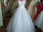 Свадебное платье (новое и белое) объявление продам