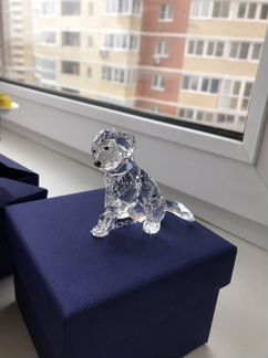 Фигурка собачка swarovski