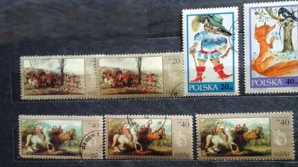 Марки Польша. Разные 1