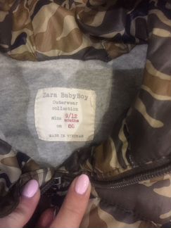 Зимний пуховик Zara