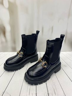 Сапоги Gucci натуральная кожа