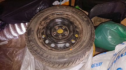 Колеса зима шипы Toyota Corolla
