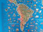 Детская карта мира объявление продам