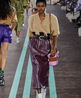 Кожаная Юбка