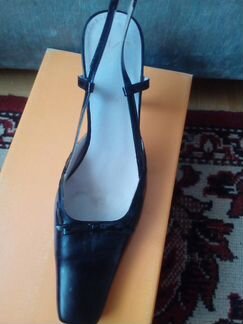 Туфли офисные с откр. задником, Испания. 37,5-38р