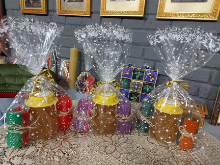 Набор номер 3 мёд + свечи