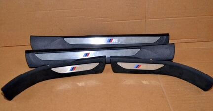 Накладки порогов BMW X6 F16 m pack