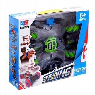 Машинка перевертыш Skidding Stunt Car