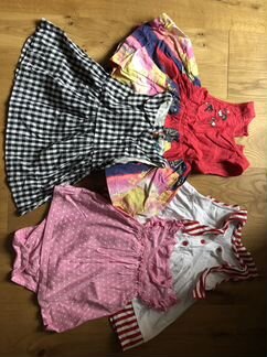 Платья и футболки для девочки 1-3 года, zara и дру