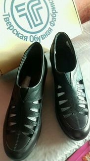 Туфли осенние кожа новые