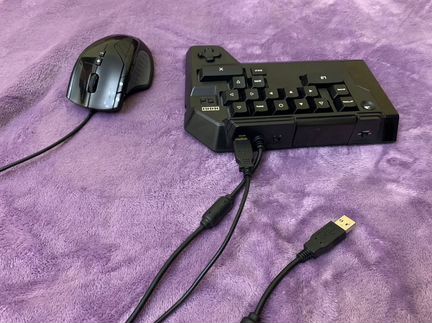 Клавиатура, мышь для PS3/PS4 Hori T.A.C.4