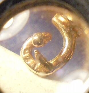 Брошь.Прекрасный модерн рубежа XIX-XX вв.Золото 56