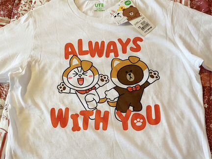 Футболка детская для девочек UniQlo