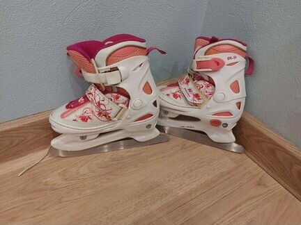 Коньки детские для девочек 30-33 размера
