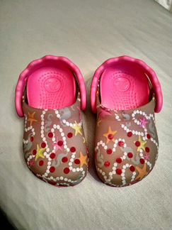 Босоножки сандалии Crocs для девочки