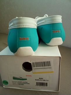 Мокасины новые Swims