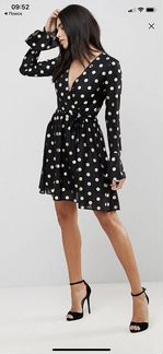 Платье с запахом ASOS