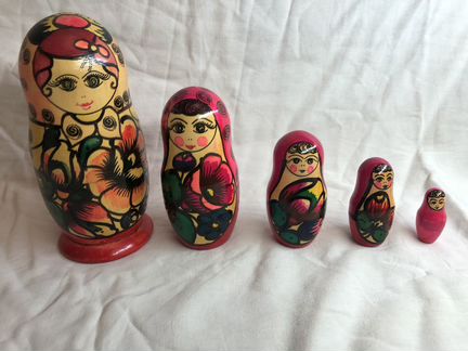 Старые Матрешки.СССР.Редкость