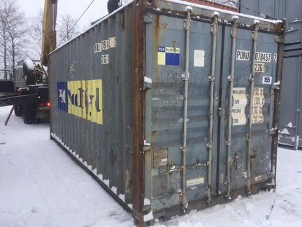Морской контейнер 20 фут бу в Москве