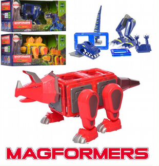 Магнитный конструктор. Megaformers. Динозавр