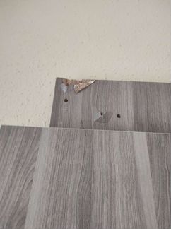 Шкаф-купе в разобранном виде