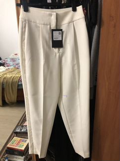 Брюки белые костюмные Roberto Cavali x LR