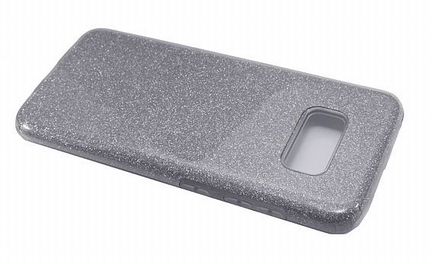Чехол-накладка для Samsung G950 S8 jzzs Shinny 3в1 TPU серебро