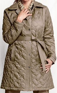 Стеганые куртки-пальто из Америки от Lands