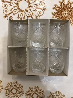 Набор рюмок хрусталь