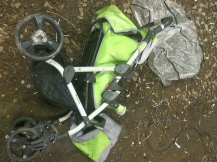 Детская коляска алюминевая