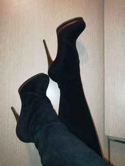 Сапоги, ботфорты 37,5 Casadei