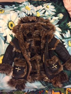 Дубленка на девочку