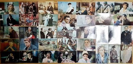 Открытки. Актеры советского кино, кадры