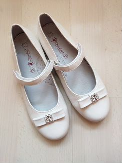 Туфли из кожи для девочки, 34 размер